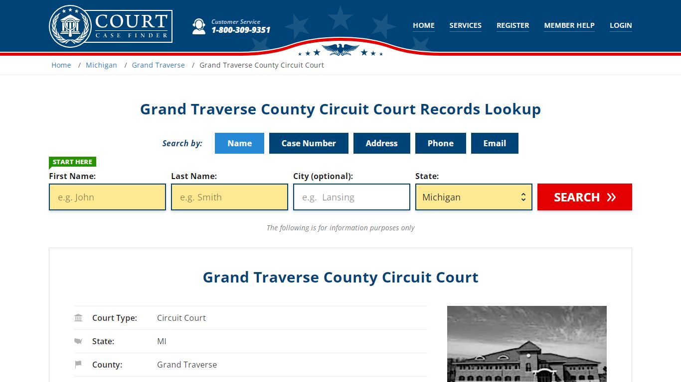 Grand Traverse County Circuit Court Records Lookup